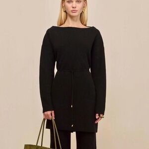 Cult Gaia Black Sweater Dress